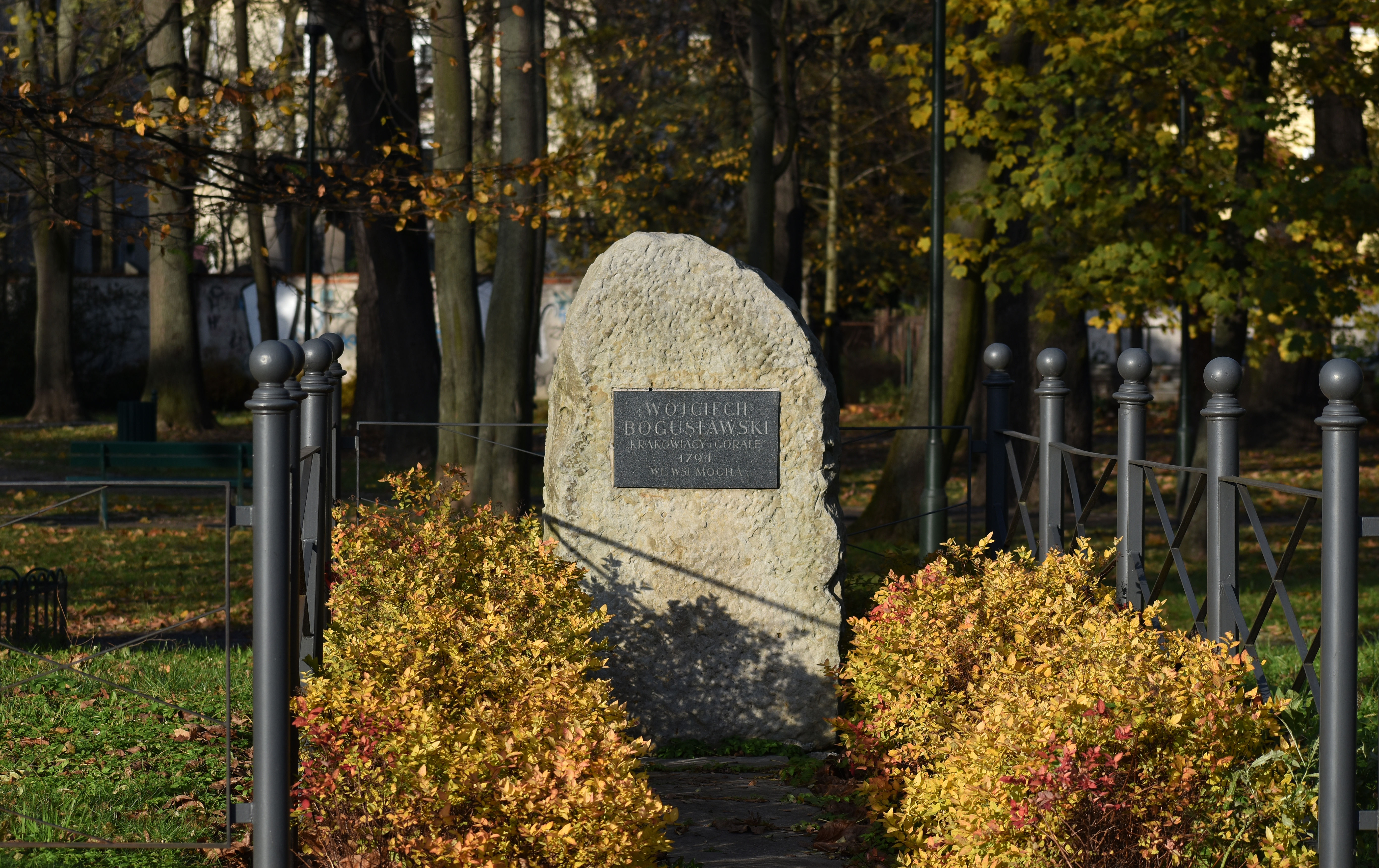 Pomnik Wojciecha Bogusławskiego w Mogile